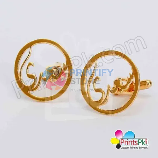 Customized Urdu Name Cufflinks