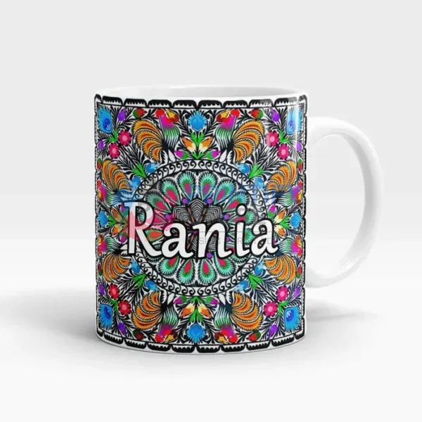 Color Art Name Mug - Customizable