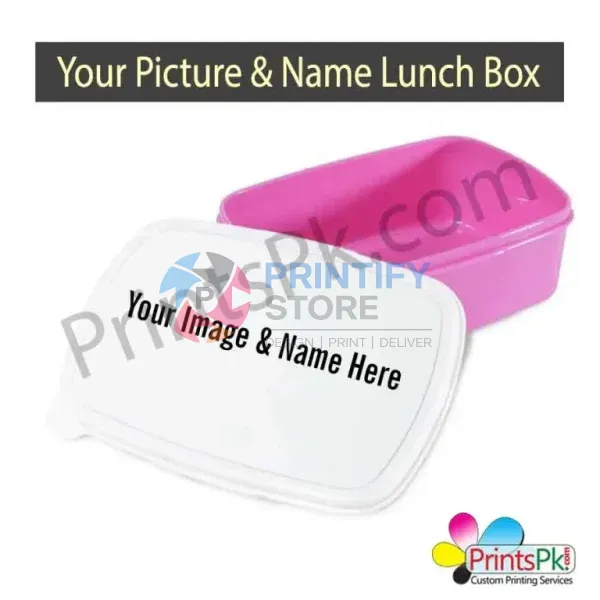 Personalized Picture Lunch Box
