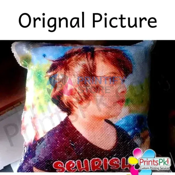 Magic Pillow with Photo Custom Picture Cushion